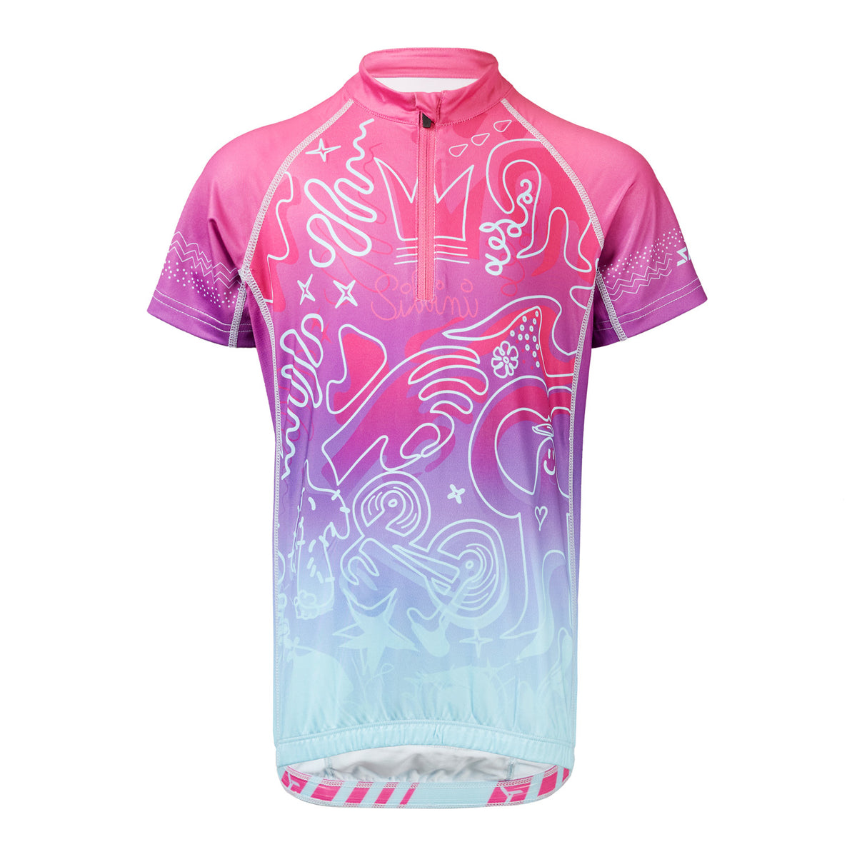 Kids' cycling jersey CD1434 Scrivia