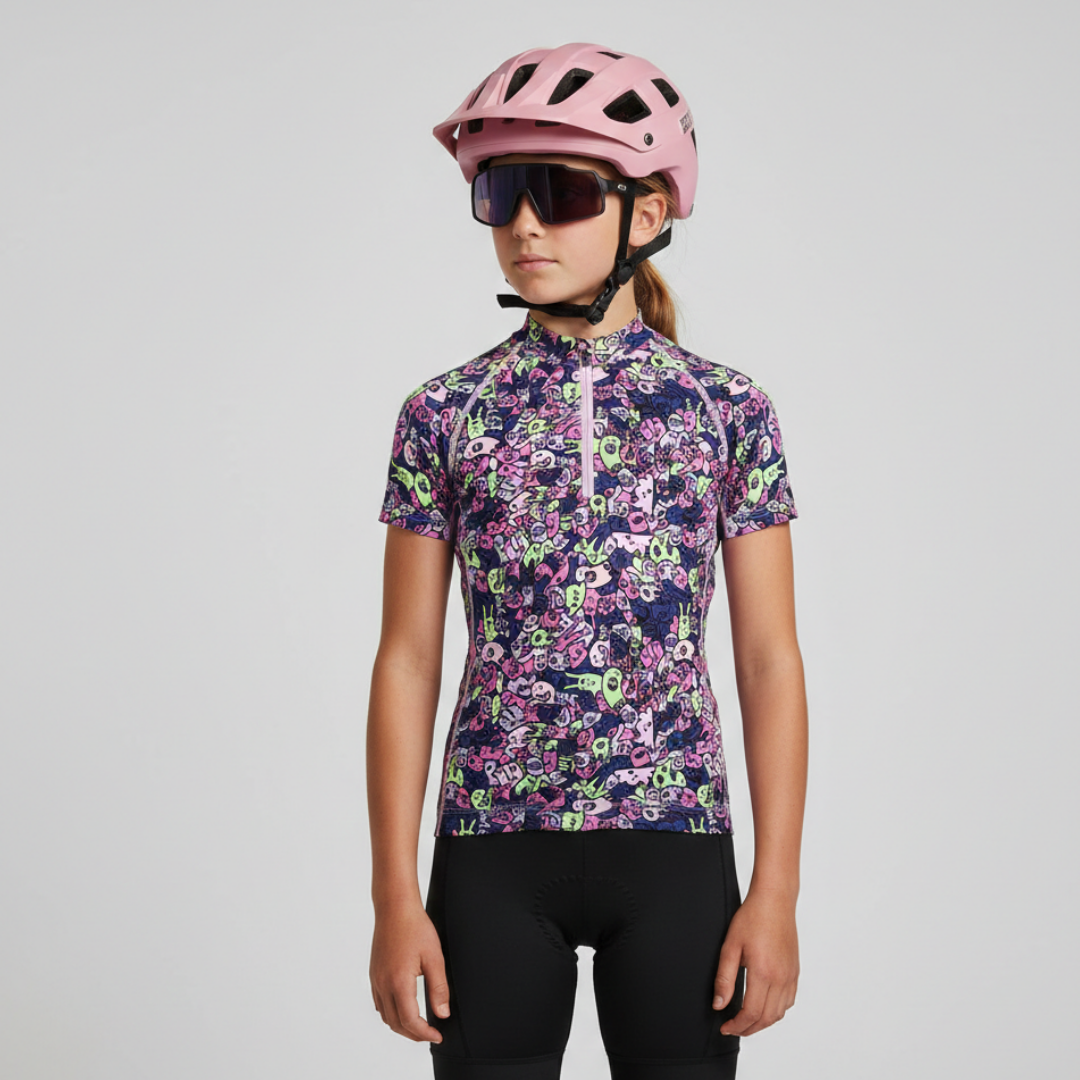Kids' cycling jersey CD1434 Scrivia
