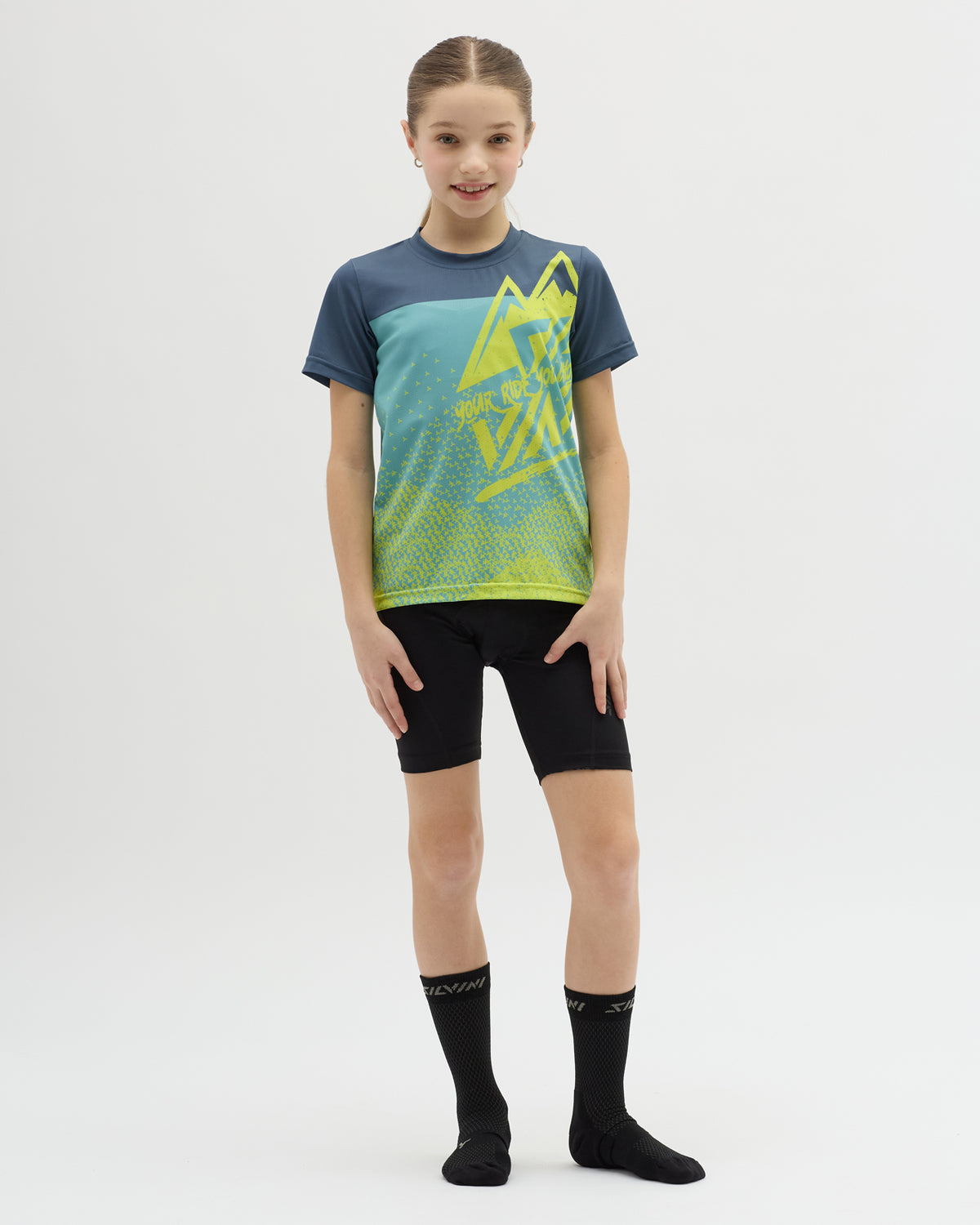Kids' enduro jersey CD2283 Denni
