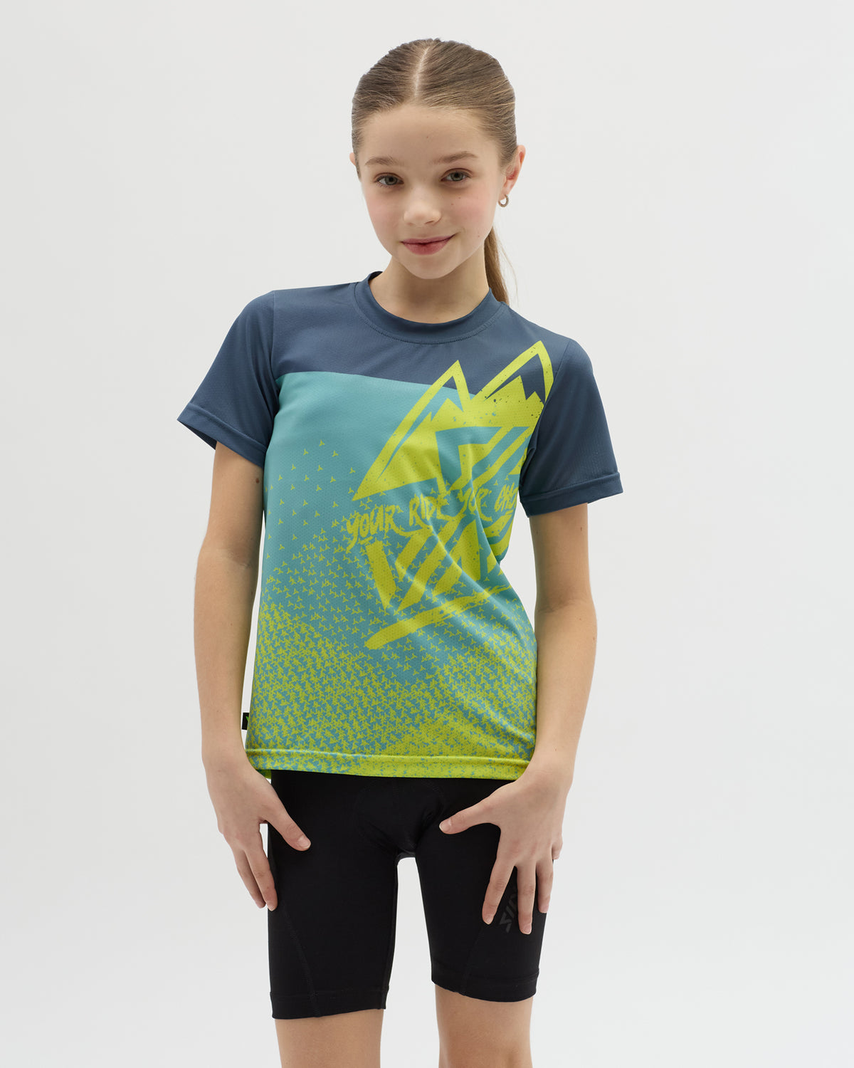 Kids' enduro jersey CD2283 Denni
