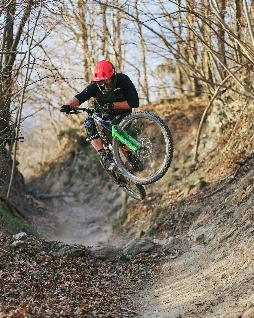 Heren enduro shirt MD2239 Brunello
