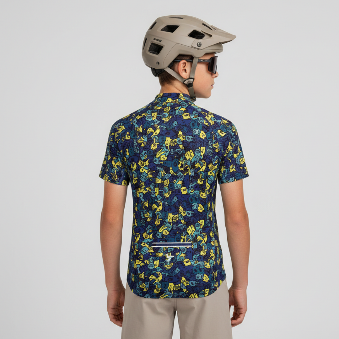 Kids' cycling jersey CD1434 Scrivia