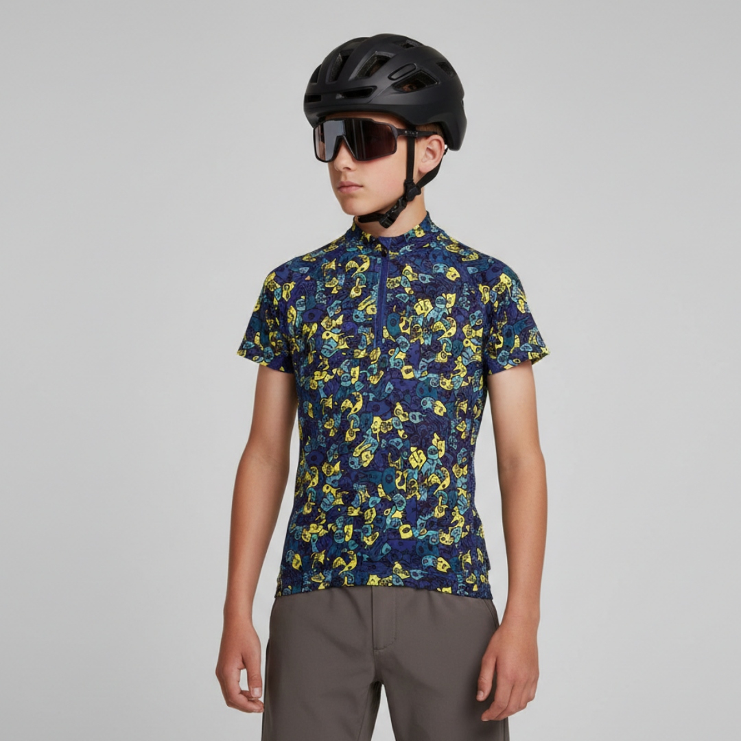 Kids' cycling jersey CD1434 Scrivia