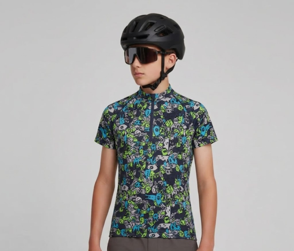 Kids' cycling jersey CD1434 Scrivia