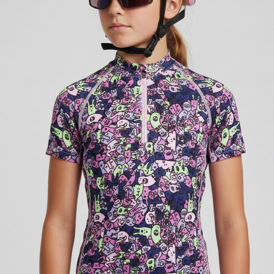 Kids' cycling jersey CD1434 Scrivia