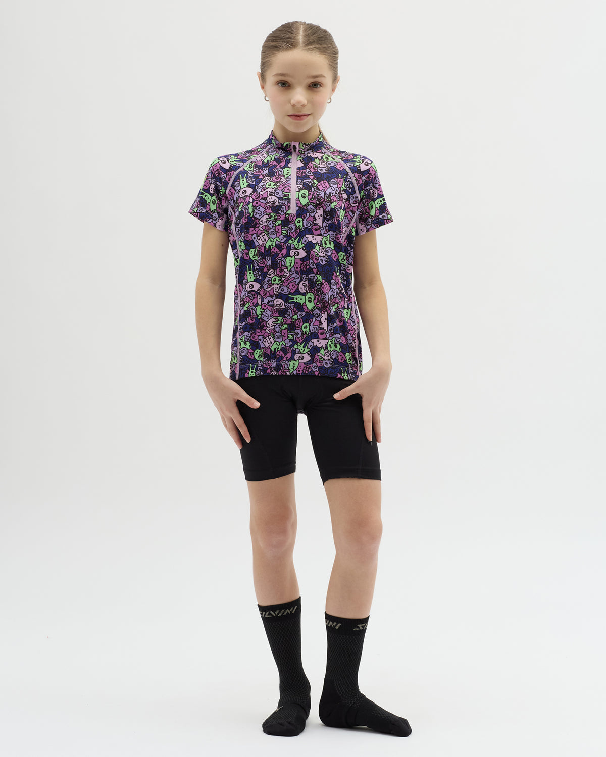 Kids' cycling jersey CD1434 Scrivia