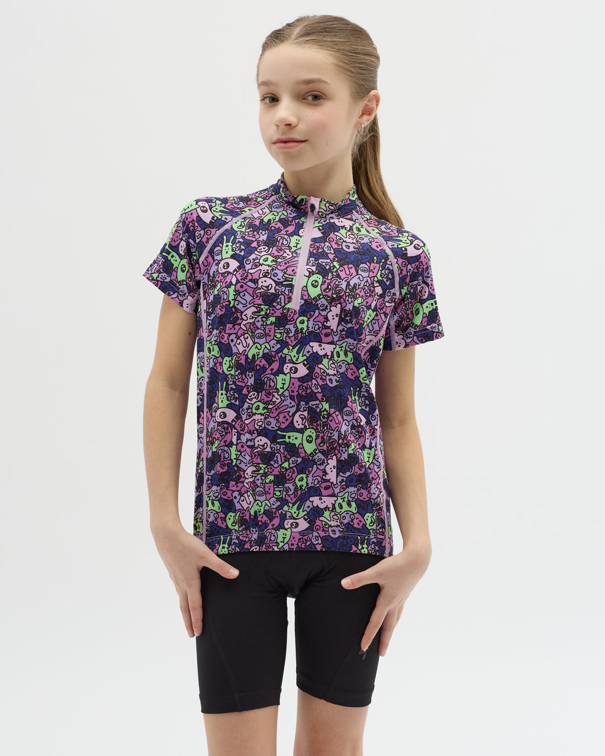 Kids' cycling jersey CD1434 Scrivia