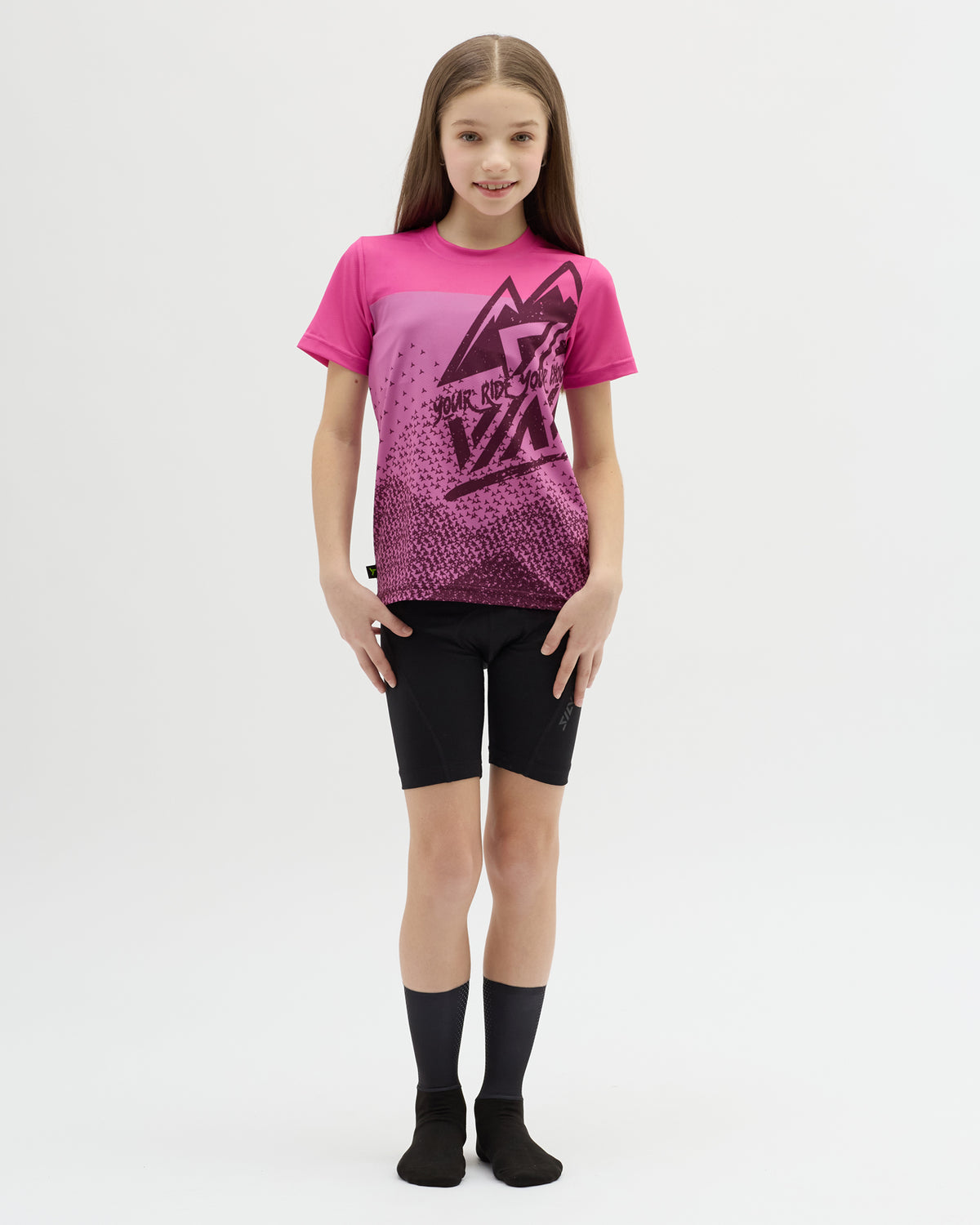 Kids' enduro jersey CD2283 Denni