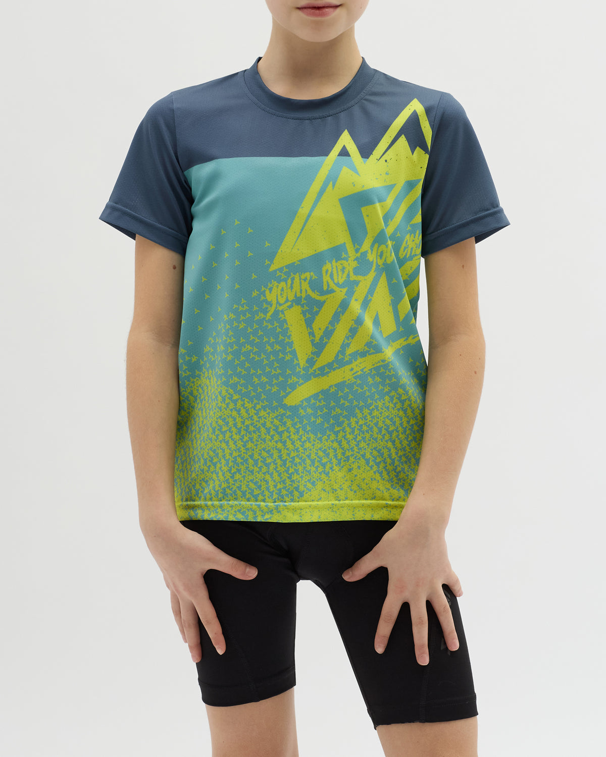 Kids' enduro jersey CD2283 Denni