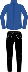 Silvini men's cross-country set XCM2501 Cassiano set
